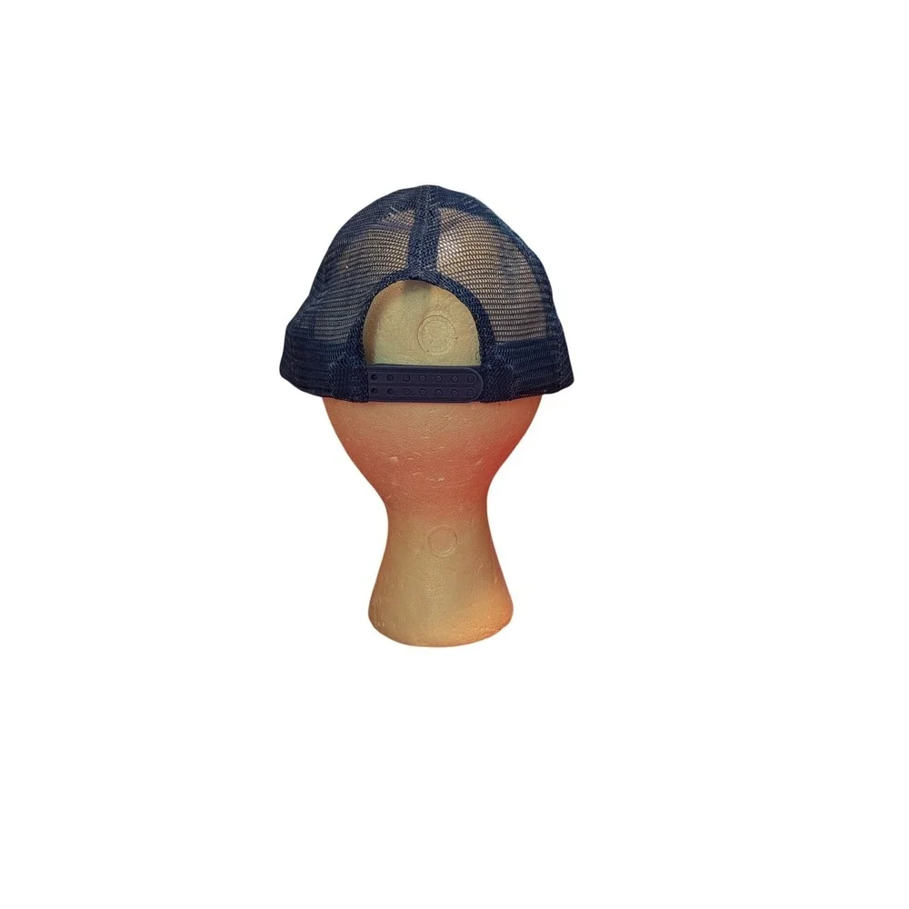 Fairy Business Trucker Hat‎ Blue White Embroidered Snapback Mesh Cap Unisex